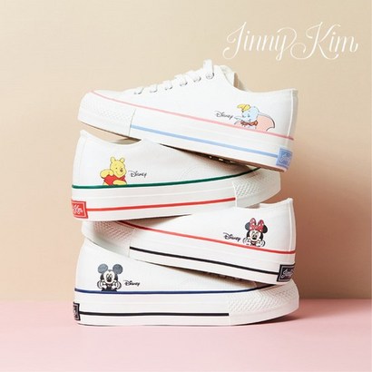 지니킴 Disney Canvas 디즈니 캔버스 로우 스니커즈 리뷰후기