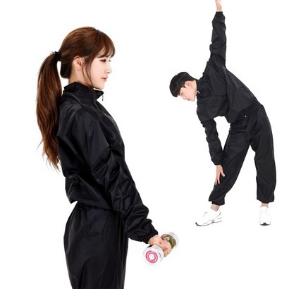 미엘 남여공용 폭풍 다이어트 땀복 스포츠 상하의