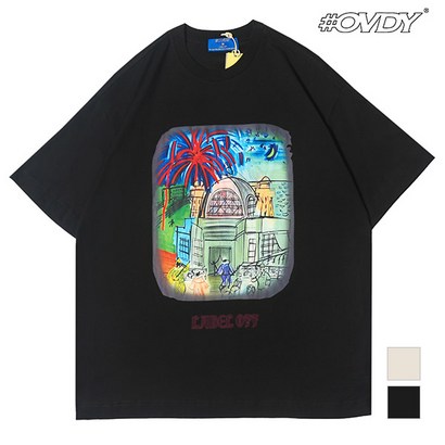 오브이디와이 SEASIDE TOWN 반팔 티셔츠 DYMASWM9623 리뷰후기