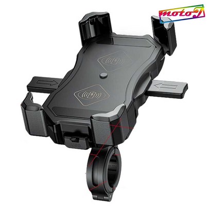 ab ZON1 유무선 스마트폰 거치대 충전 USB 핸드폰거치 0318 지존원 오토바이 바이크 백미러형