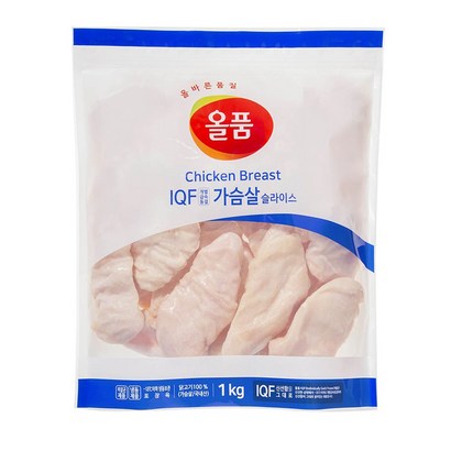 올품 IQF 닭가슴살
