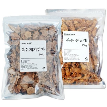 다누푸드 볶은 말린 돼지감자 차 볶음 둥굴레 차 국내산