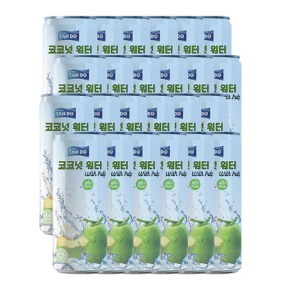 탄도 코코넛 워터 위드 펄프 리뷰 후기