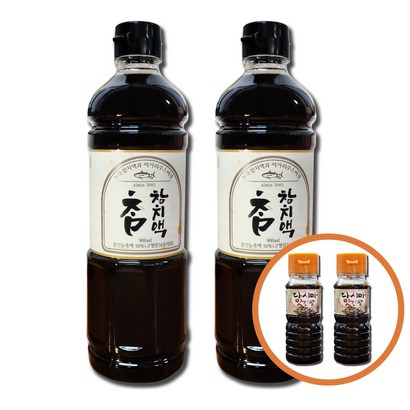 일촌 참참치액x2다시마맛장x2 고농축 참치액젓 프리미엄 국산 간장 소스 리뷰후기