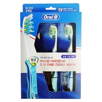 오랄비 펄사 항균 화이트닝 35모 2입