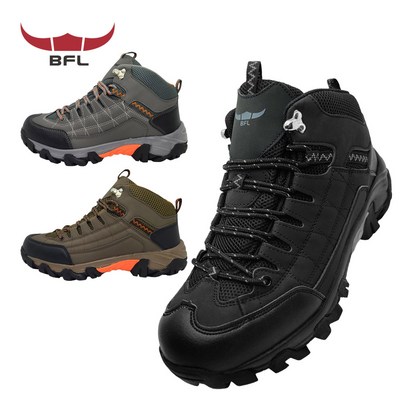 BF 4707 블랙 등산화 트레킹화 작업화 트레일화