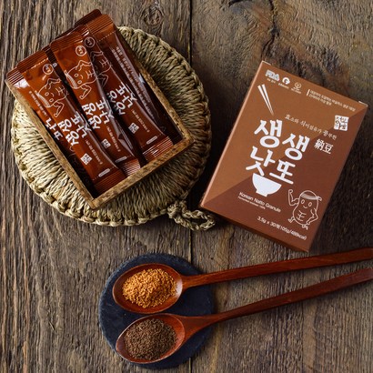 발효명가 청보마을 가장 간편한 낫또스틱 낫또성분그대로 3x30개 HACCP인증 리뷰후기
