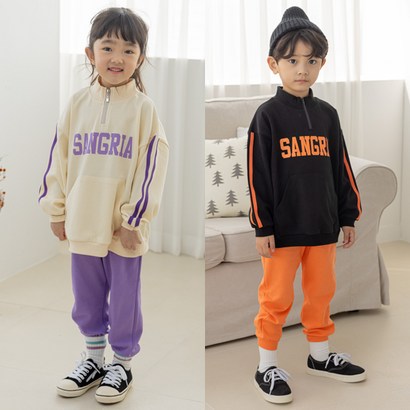 바브키즈 아동용 샹그리아 상하의