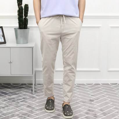조커스 썸머데일리 린넨스판 밴딩바지 리뷰후기