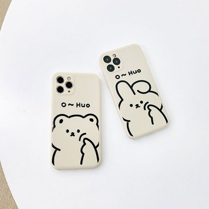볼빵빵 토끼 곰돌이 아이폰 케이스