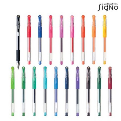유니볼 시그노 단색 볼펜 U-151 0