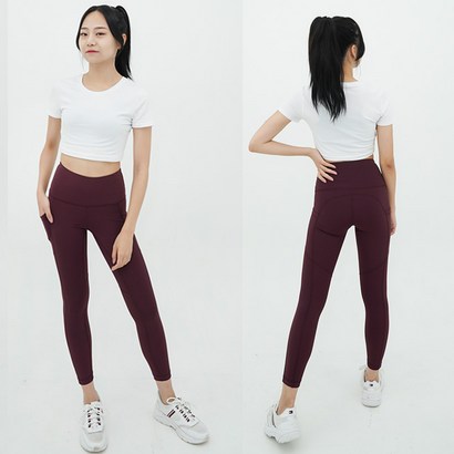 리플렉스 / 사이드포켓 / 피치기모흡한속건 / 하이웨스트 힙업레깅스 리뷰후기