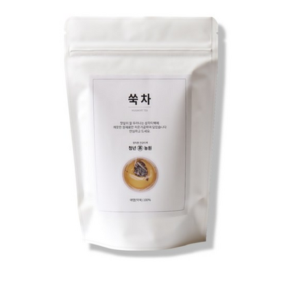 청년농원 저온가공 쑥차 삼각티백