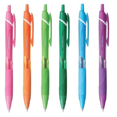 유니볼 제트스트림 컬러 볼펜 6색 SXN-150C-05 0