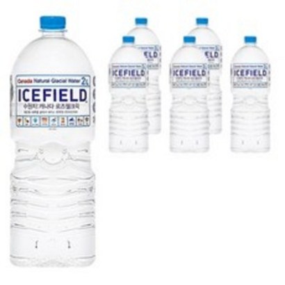아이스필드 캐나다 빙하수 2L 리뷰후기