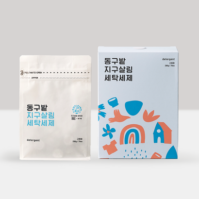 동구밭 세탁세제 고체 70정 속옷 드럼 통돌이