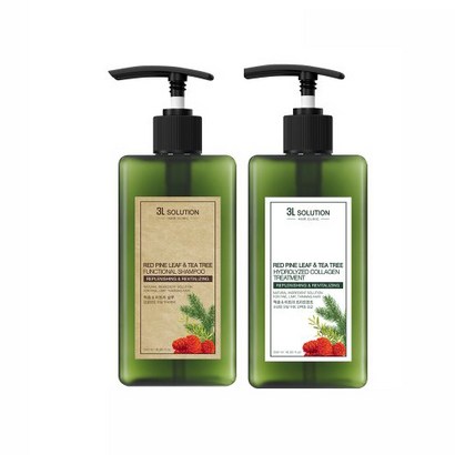 SOUTION HAIR SHAOO TREATET COAEN SET쓰리엘 모발관리 두피케어 착한성분 딥클렌징 샴푸 트리트먼트