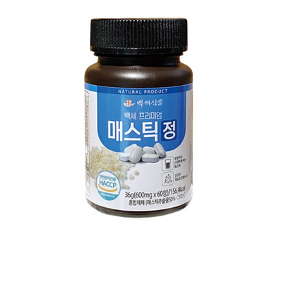 백세식품 매스틱정 프리미엄