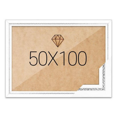 보석십자수액자 50x100 고급형 그레이스 화이트