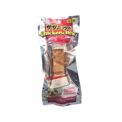 도기프랜드 치킨딩고 1P x5 강아지껌 뼈다귀 딩고껌 뼈다귀/딩고껌/치아간식/개껌/애견/턱강화/외출 리뷰후기