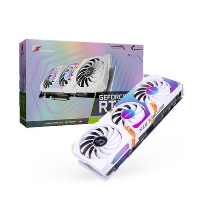 컬러풀 iAE 지포스 RTX 3060 Utra OC D6 B White 그래픽카드 웨이코스)