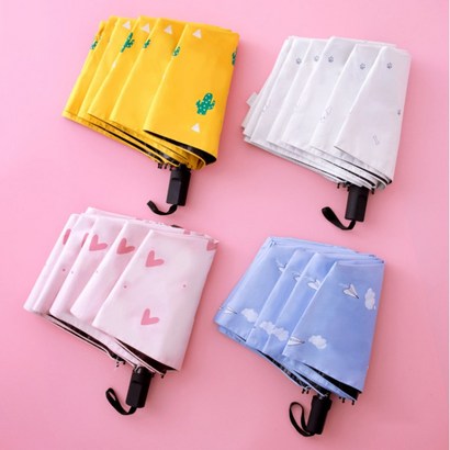 파스텔 자외선 차단 양산 겸 우산