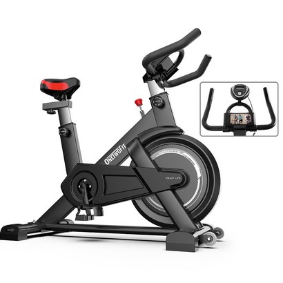 OneTwoFit 헬스자전거 스피닝 사이클 스핀바이크 실내용 유산소 운동기구 홈트레이닝