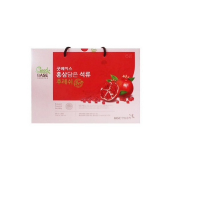굿베이스 홍삼담은 석류 후레쉬 선물용쇼핑백