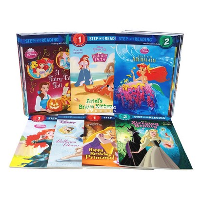 Ste into Readin 1 2단계 Disney rincess 리더스북 19종