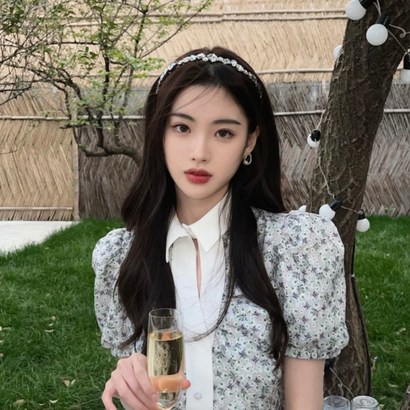 원도나 큐빅 은색 크리스탈 헤어밴드 머리띠 wdn6067