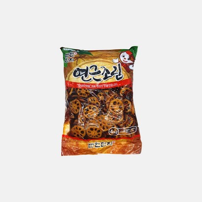 또밥찬 아삭 연근조림 연근반찬 반찬단지