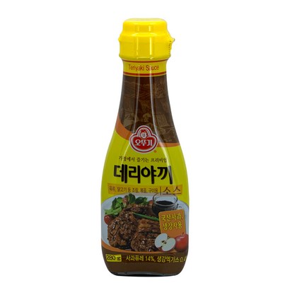 오뚜기 데리야끼소스 리뷰후기