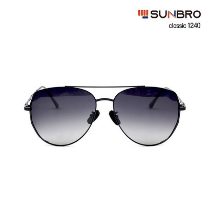 SUNBRO cssic 1240 편광렌즈 메탈선글라스 그라데이션 컬러