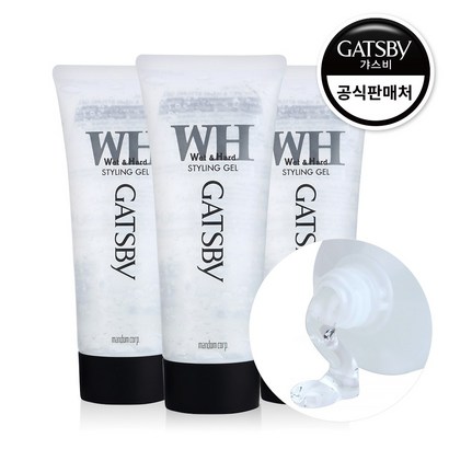 갸스비 스타일링 헤어젤 웨트 & 하드