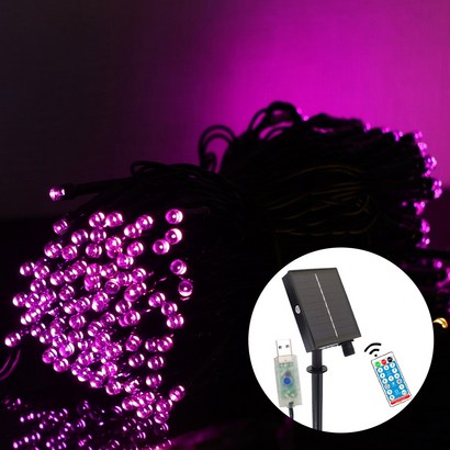 21세기트랜드 태양열 USB 꼬마 전구 200구 줄조명