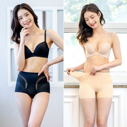 올리보 여성드로즈 하이웨이트 힙업 똥배 사각팬티 리뷰후기