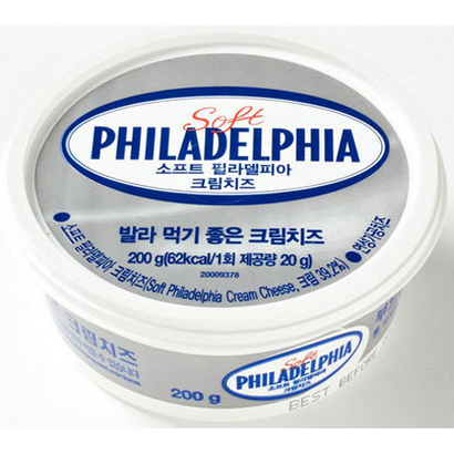 필라델피아 크림치즈플레인x4개 리뷰후기