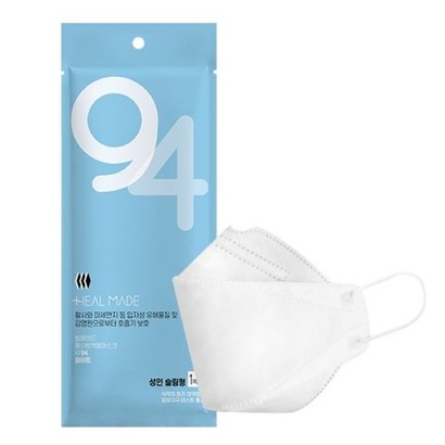 힐메이드 KF94 중형 마스크