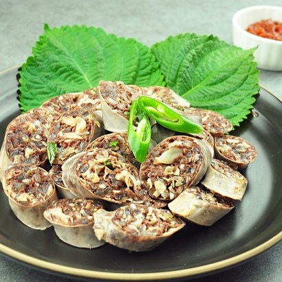 다우리 토종순대 채소가 가득 들어가 느끼하지 않은 순대