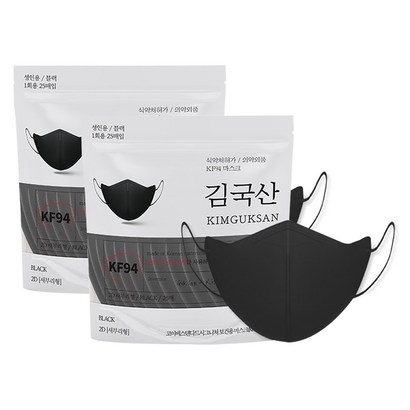 김국산 KF94 새부리형 마스크 중형