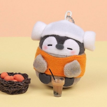 코우펜짱 찜질방 미니인형 키체인 리뷰 후기