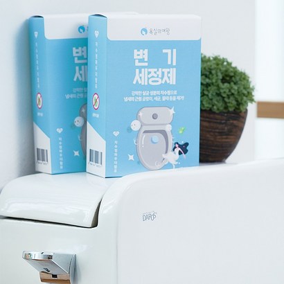 욕실의여왕 대용량 변기클리너 *4매입wf 리뷰후기