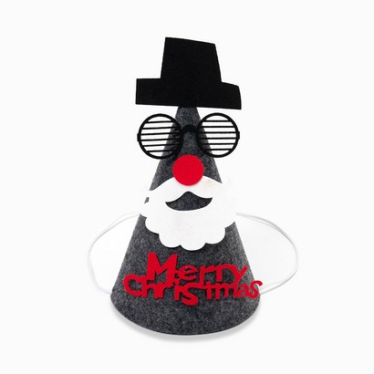 민화샵 크리스마스 펠트고깔모자 파티햇만들기 생일파티모자 루돌프꼬깔