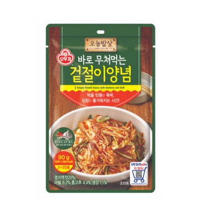 오뚜기 바로 무쳐먹는 겉절이양념