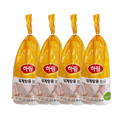 하림 냉동 삼계탕용 통닭 4봉