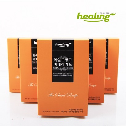 힐링 와일드 망고 아메리카노 50스틱 씨앗 식이섬츄 종자 추출 분말 가루 폴리페놀 엘라그산 단백질 칼슘 가격 후기 먹는법 여성 건강 엄