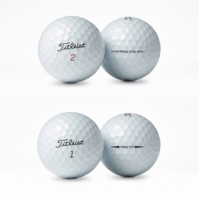 타이틀리스트 PRO V1 V1X 혼합 A-급 30개 골프공 로스트볼 리뷰후기
