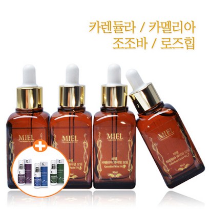 미엘 프리미엄 페이셜 오일 4종 템푸스21 에센스 랜덤증정