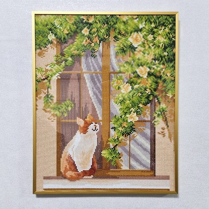 보석십자수 액자 프레임 25x25 30x30 30x40 40x40 40x50 45x60 50x70 알루미늄 17종