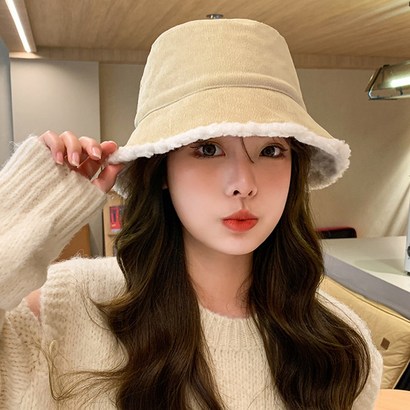 스타일몬 겨울 베이직 버킷햇